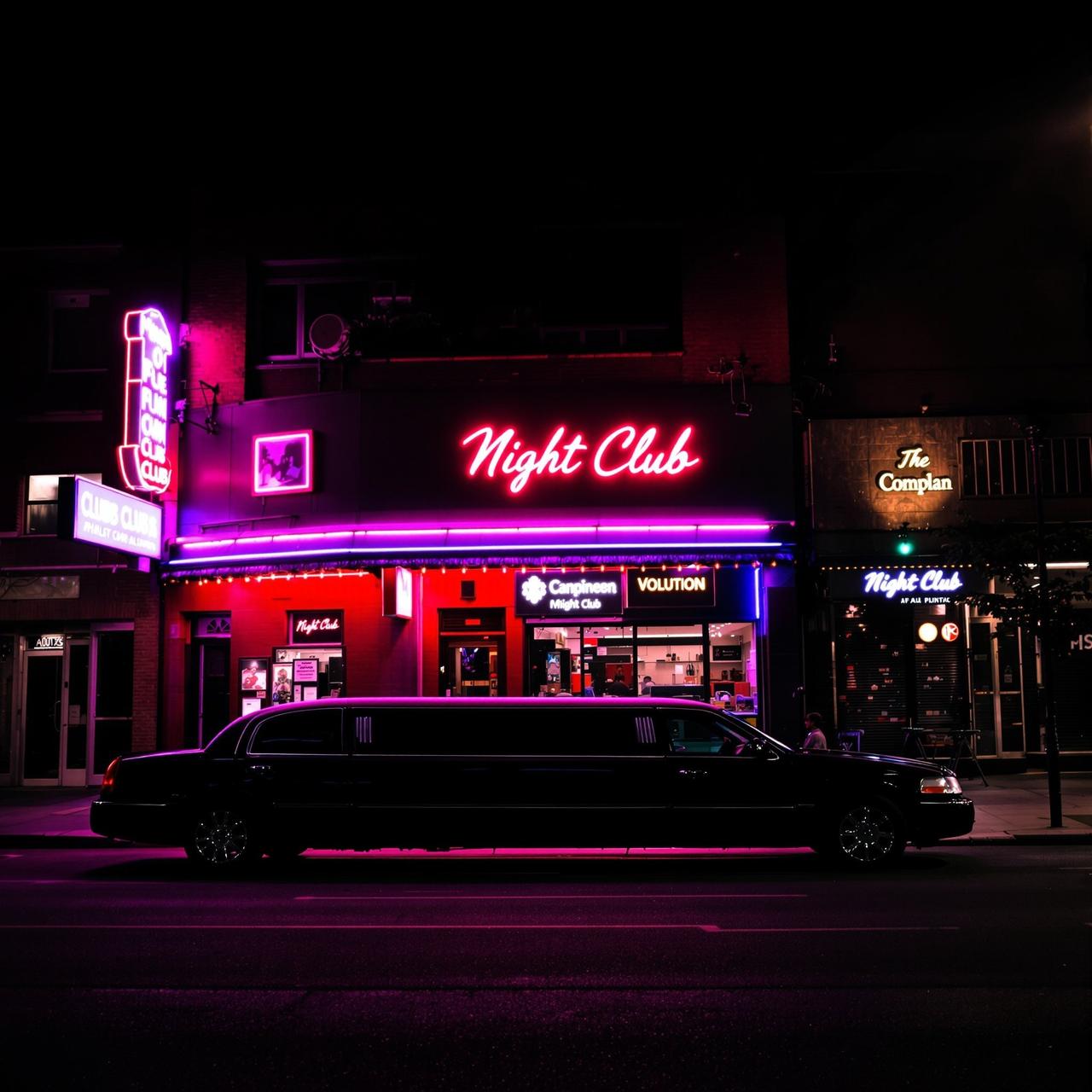 夜店外偶遇明星